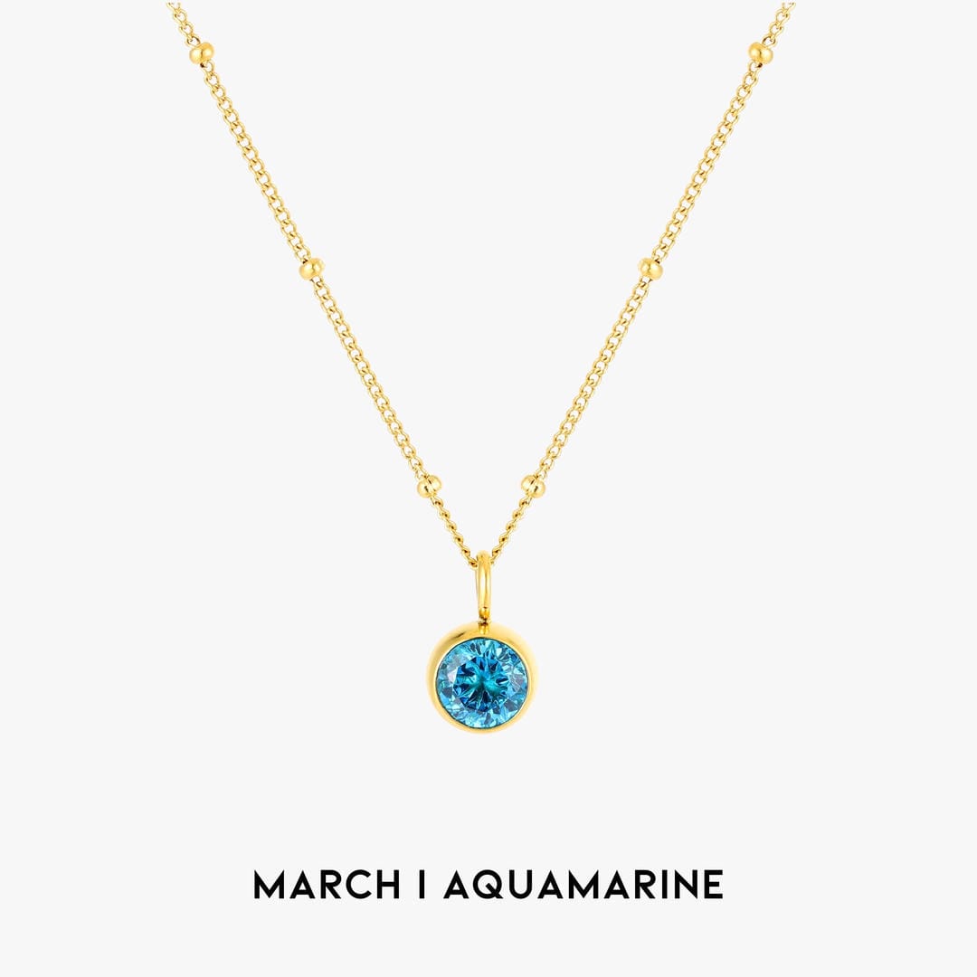 Collier en pierre précieuse Luminous Circle