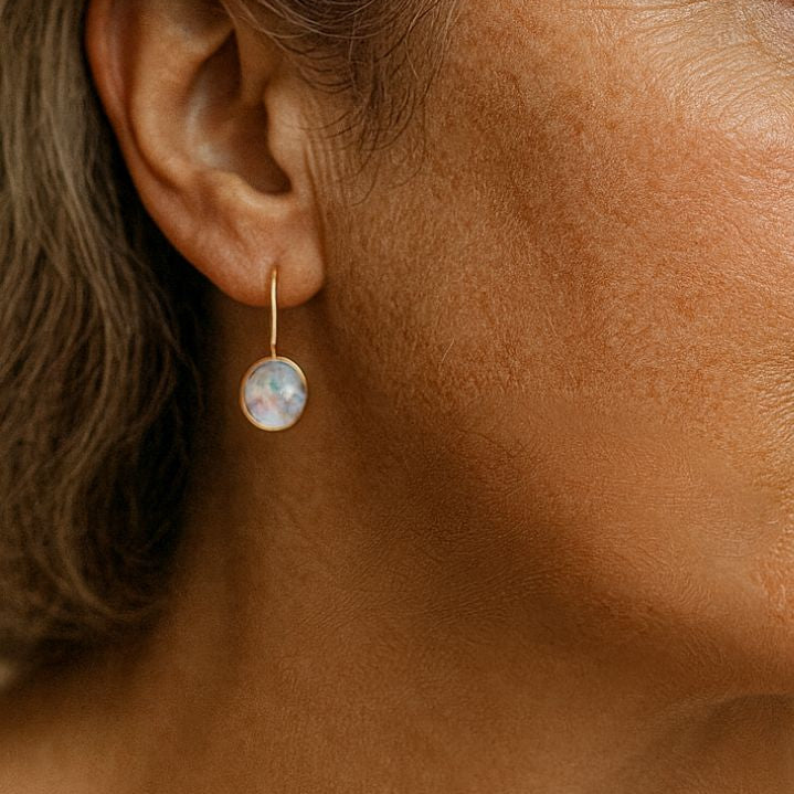 Boucles d'oreilles en or Opaali Haven