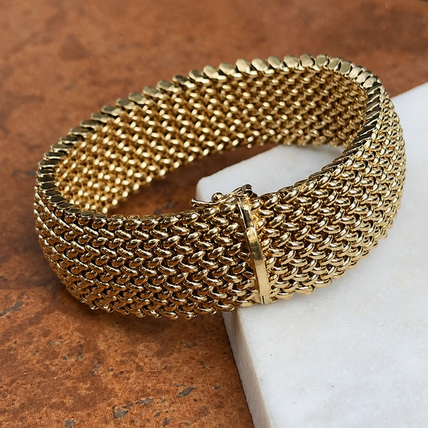 Bracelet en Réseau Doré Royal