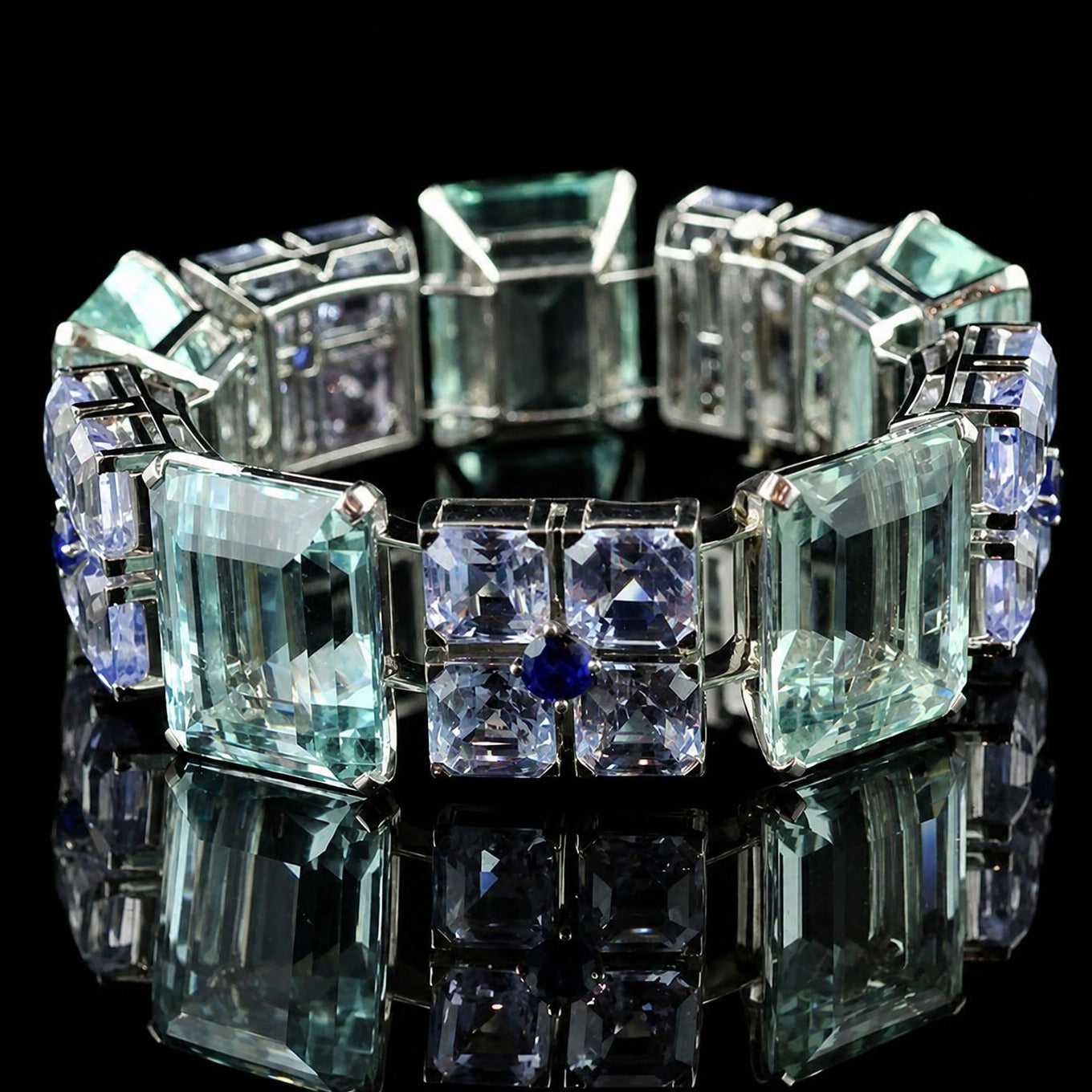 Bracelet en verre Valtameri