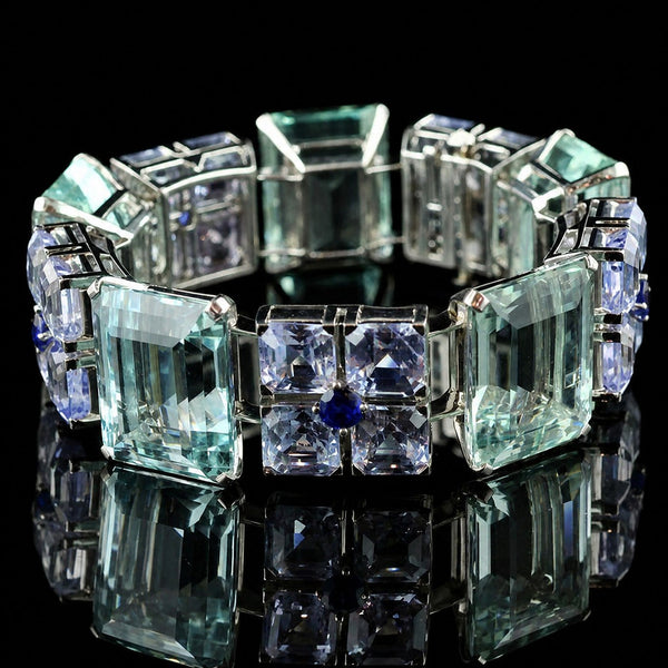 Bracelet en verre Valtameri