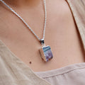 Collier en Améthyste Céleste