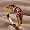 Bague Héritage Rubis Couronne