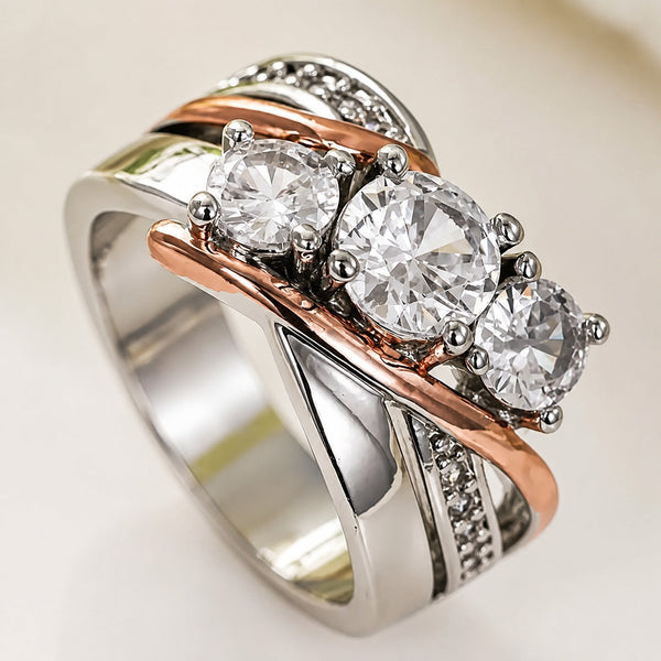 Bague Sculptée Kulta & Hopea Zirkoni