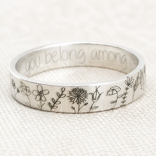 Bague en Argent Minimaliste