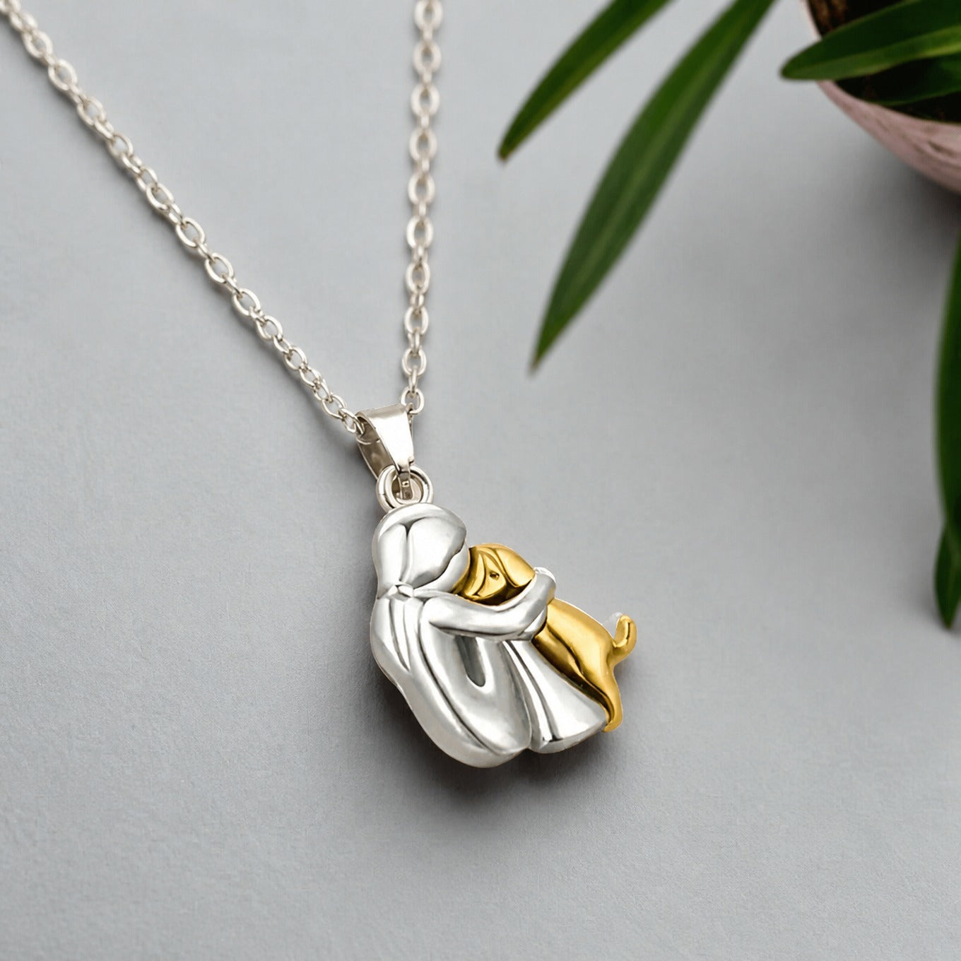 Collier Pendentif Bond Éternel