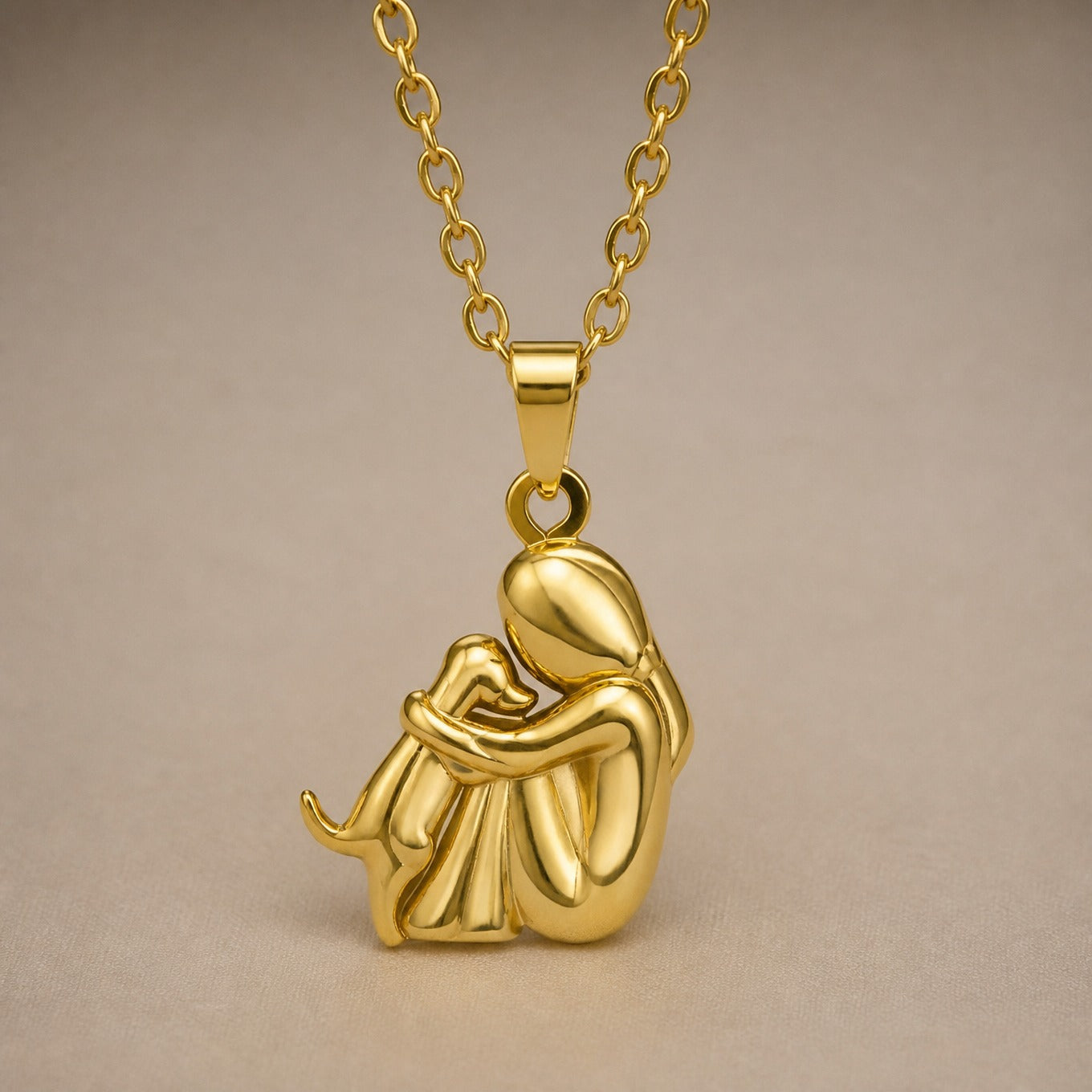 Collier Pendentif Bond Éternel