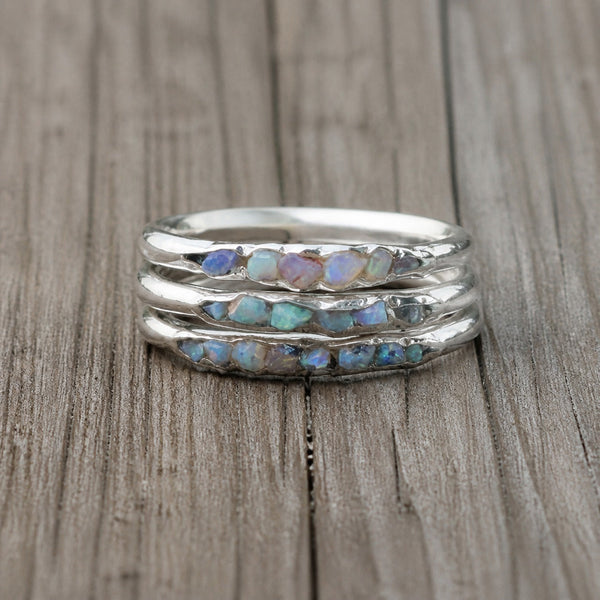 Bague en argent Azuuri Kivi