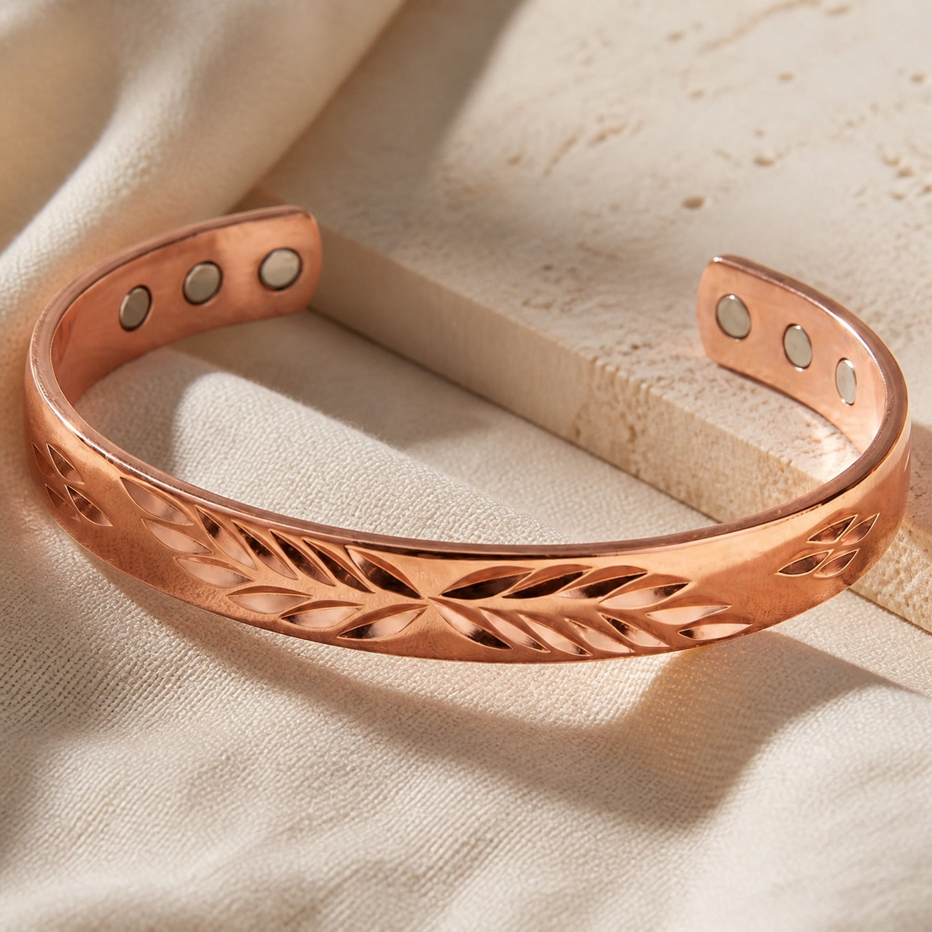 Bracelet en cuivre Kuutamoinen