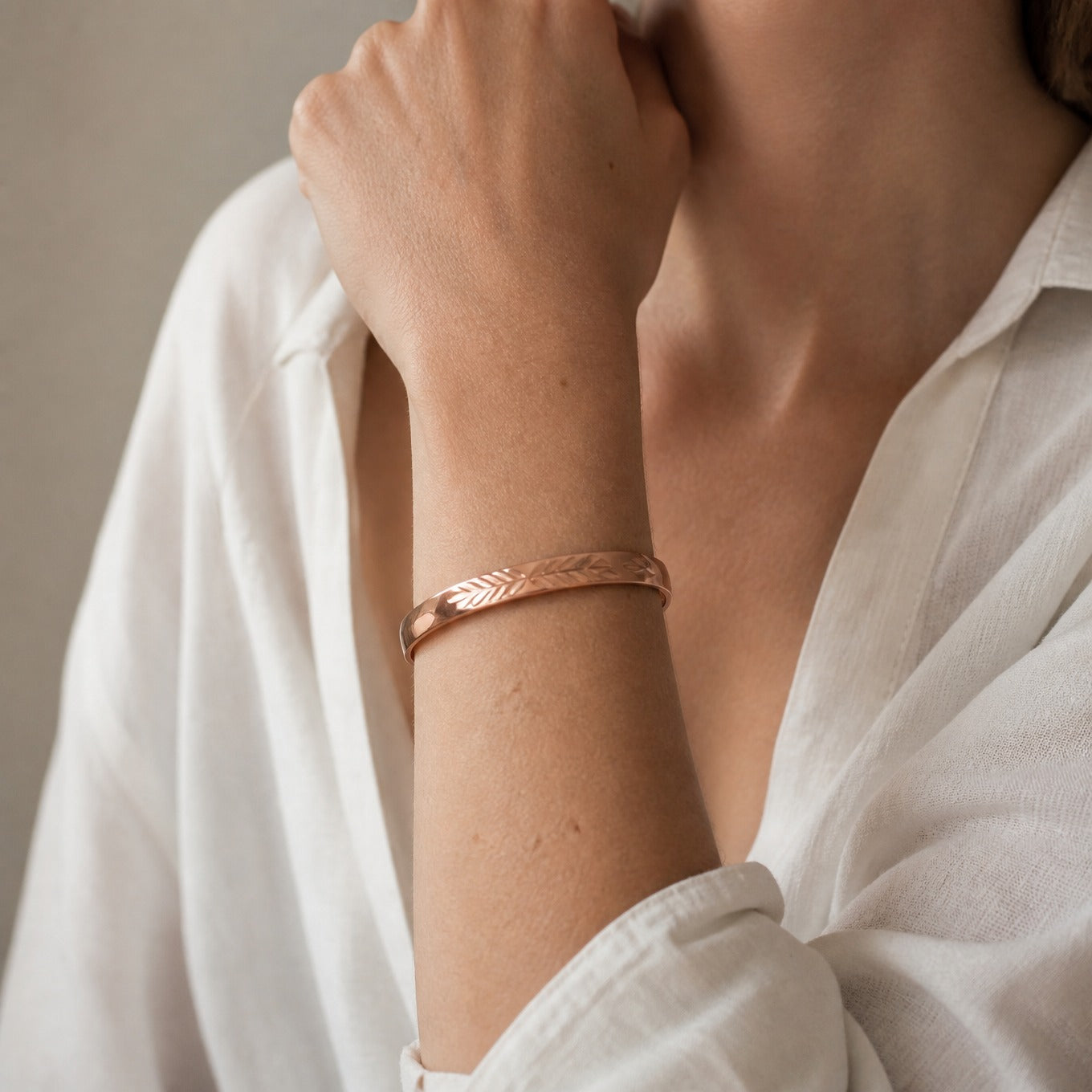 Bracelet en cuivre Kuutamoinen