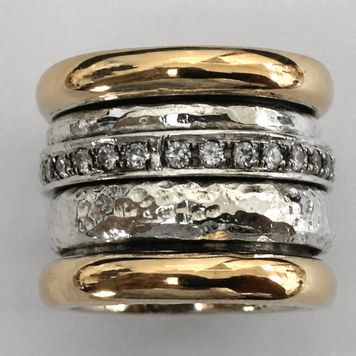 Bague Héritage Audacieuse Or Argent
