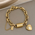 Bracelet en Or Love Link