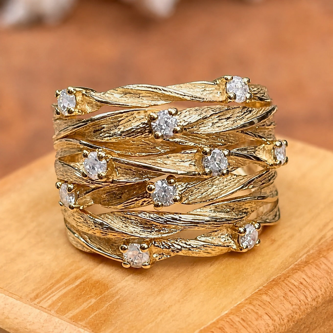 Bague Sculptée Vintage Kulta