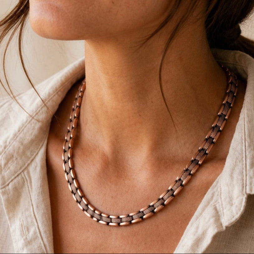 Collier en cuivre Hämärä Haze