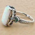 Bague Jalokivi Antiqued Court