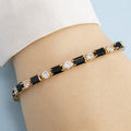 Bracelet Onyx Boho Éblouissant