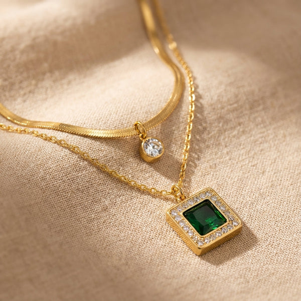 Collier Tirena Valeure Smaragdi