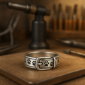 Collier pour chien mignon et élégant inspiré d'une bague