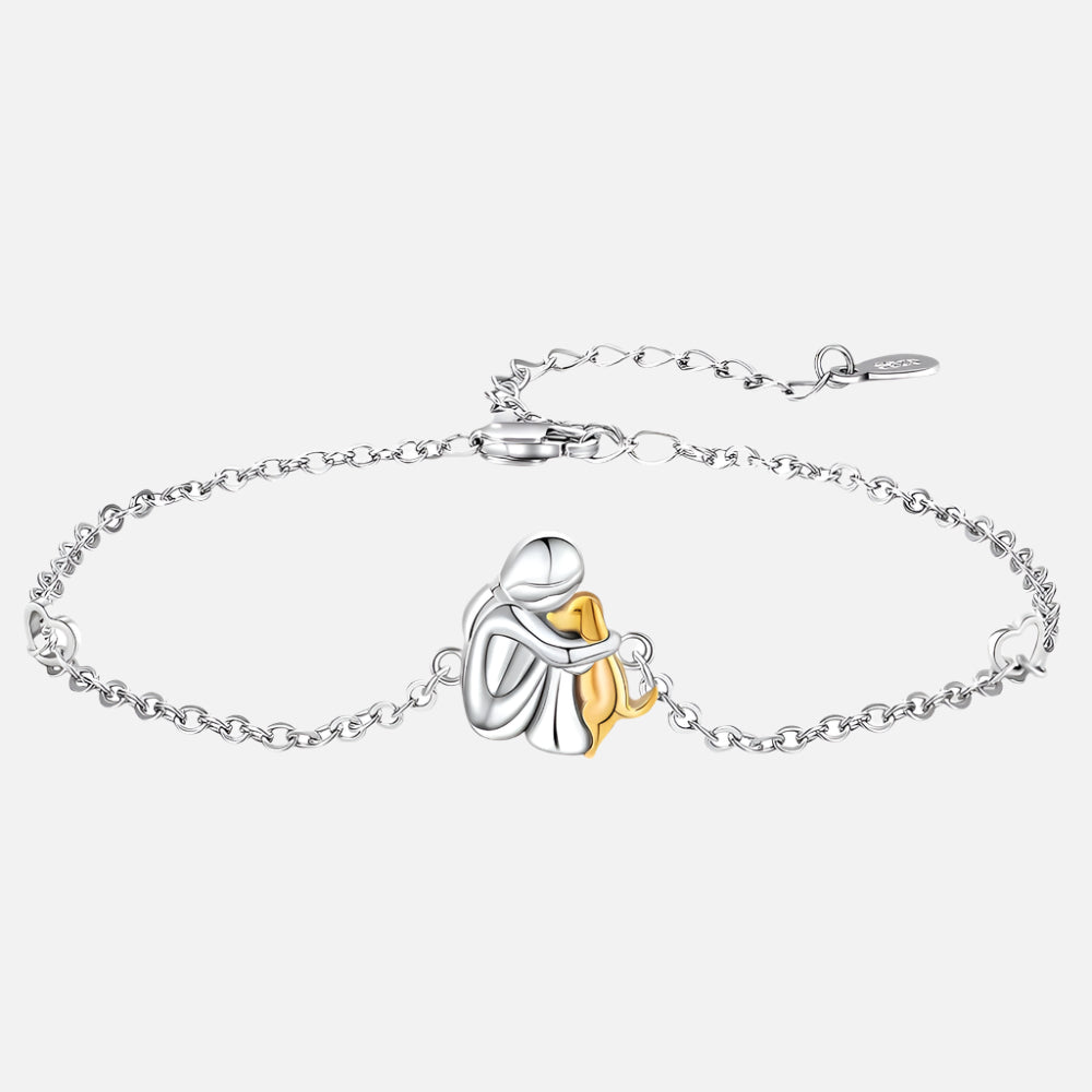 Bracelet ajustable de bonheur simple et charmant