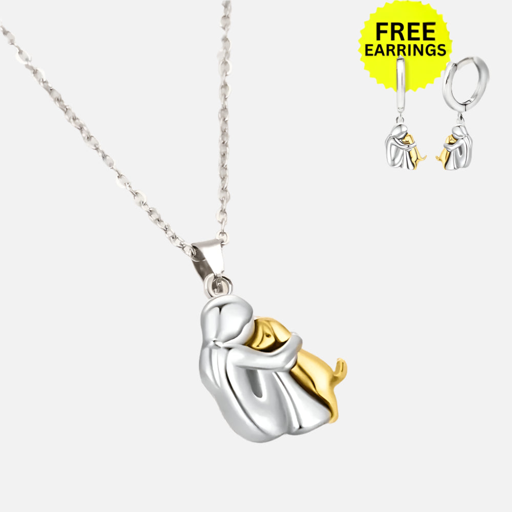 Collier pendentif Halaus avec boucles d'oreilles bonus – offre limitée