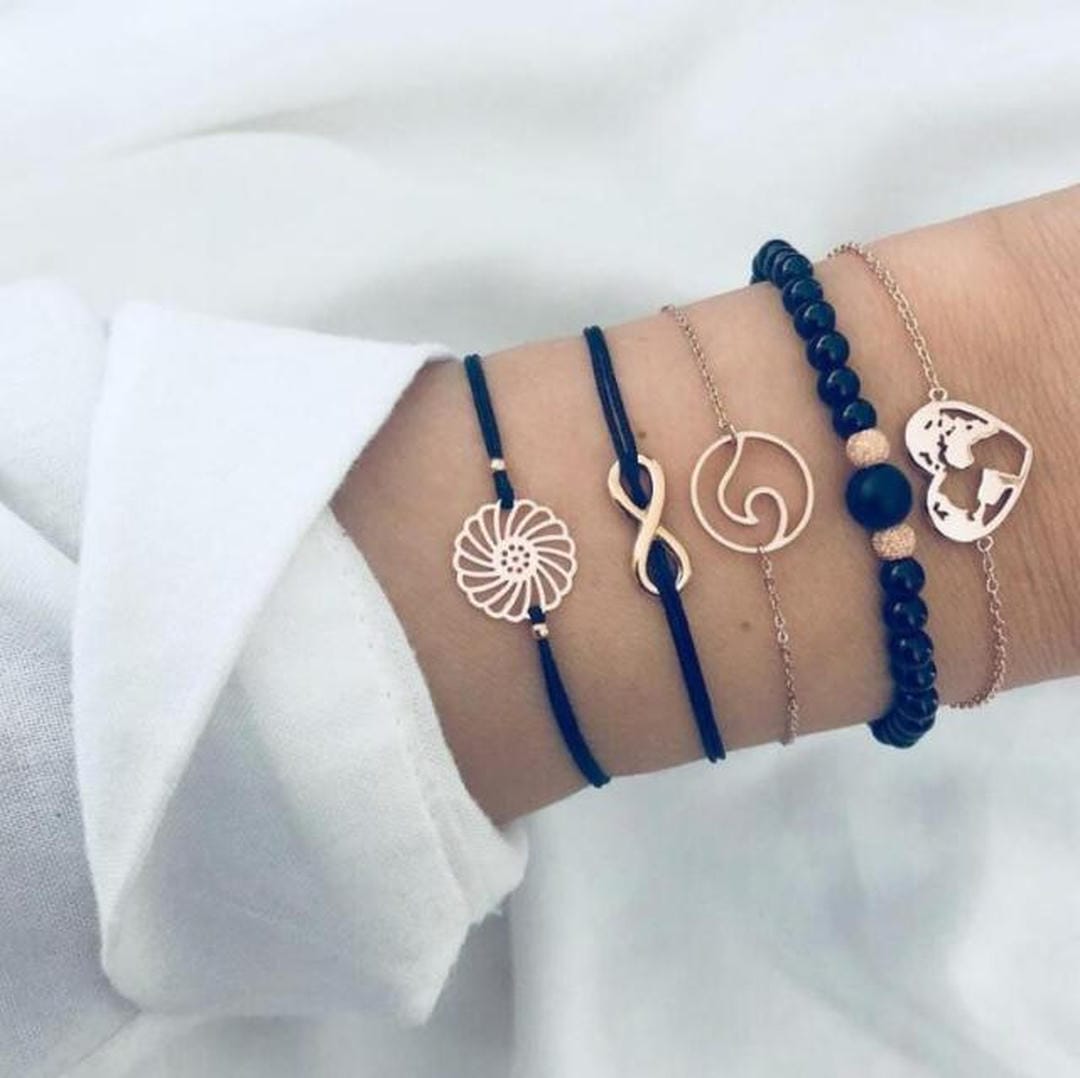 Bracelets uniques Premium Asetettu 5