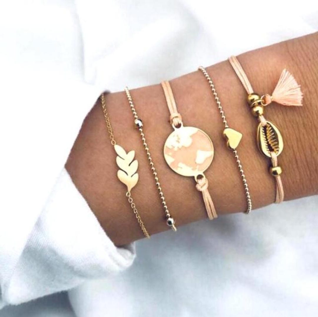 Bracelets uniques Premium Asetettu 5