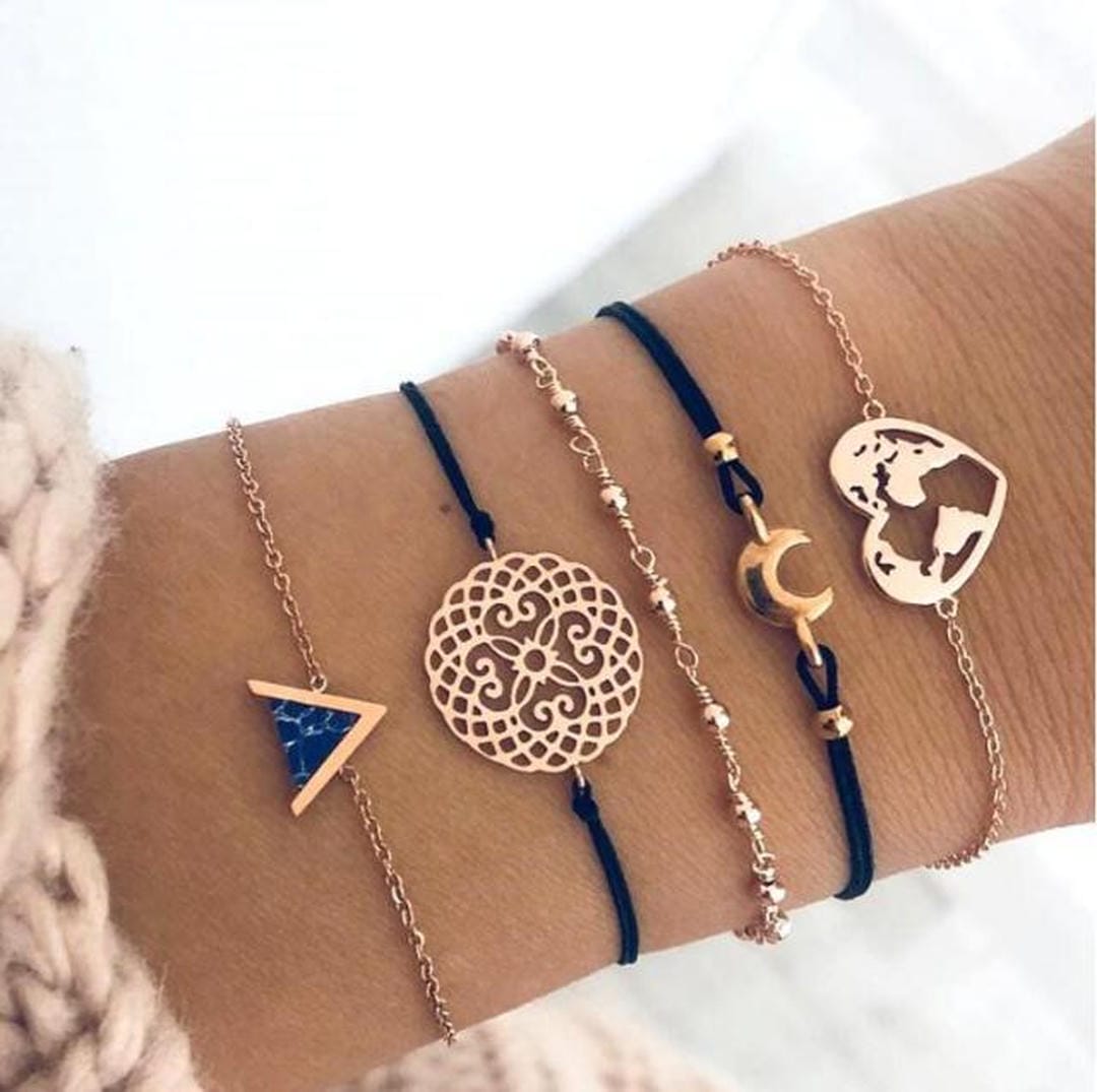 Bracelets uniques Premium Asetettu 5