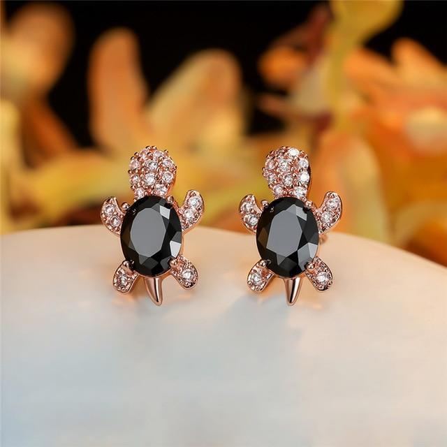 Boucles d'oreilles en merikonna avec zirconium et argent