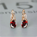 Veressa Ruberine | Boucles d'oreilles