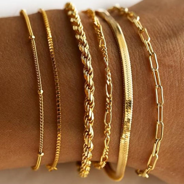 Bracelet en or classique Isabella