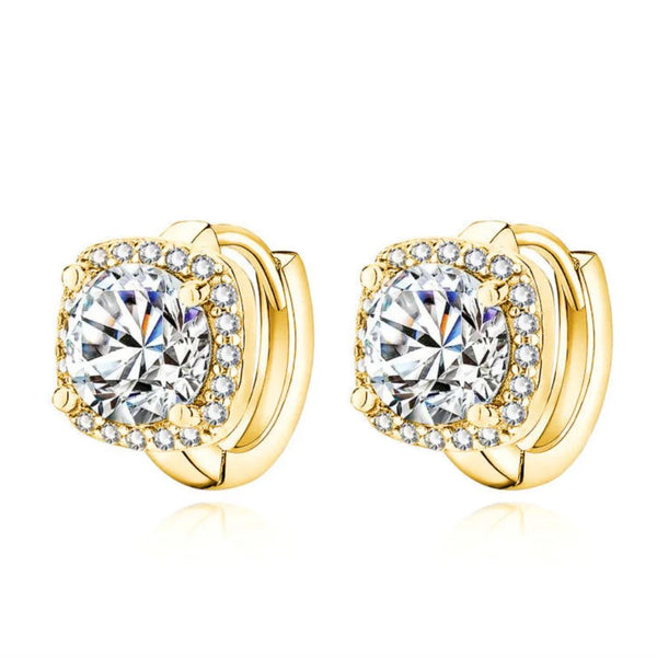 Boucles d'oreilles carrées Nadine