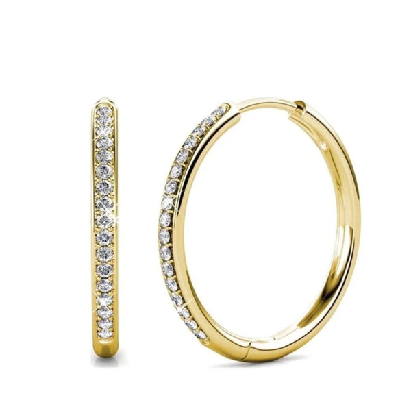 Boucles d'oreilles en or classique Sorel