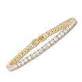 Bracelet de tennis en or