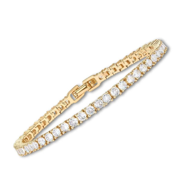 Bracelet de tennis en or