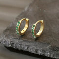 Boucles d'oreilles pendantes dorées inspiration côtière