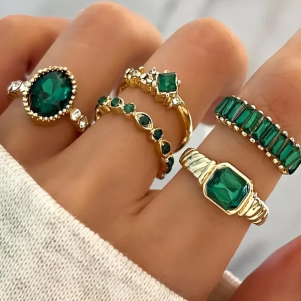Bague en or émeraude Zarina