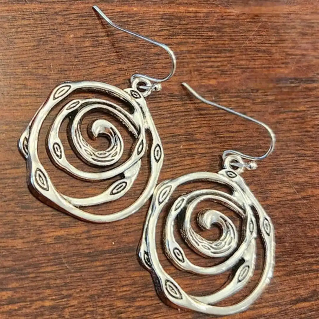 Boucles d'oreilles Vintage Hopea Maze