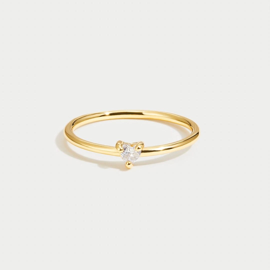 Bague Cœur en Cristal Love