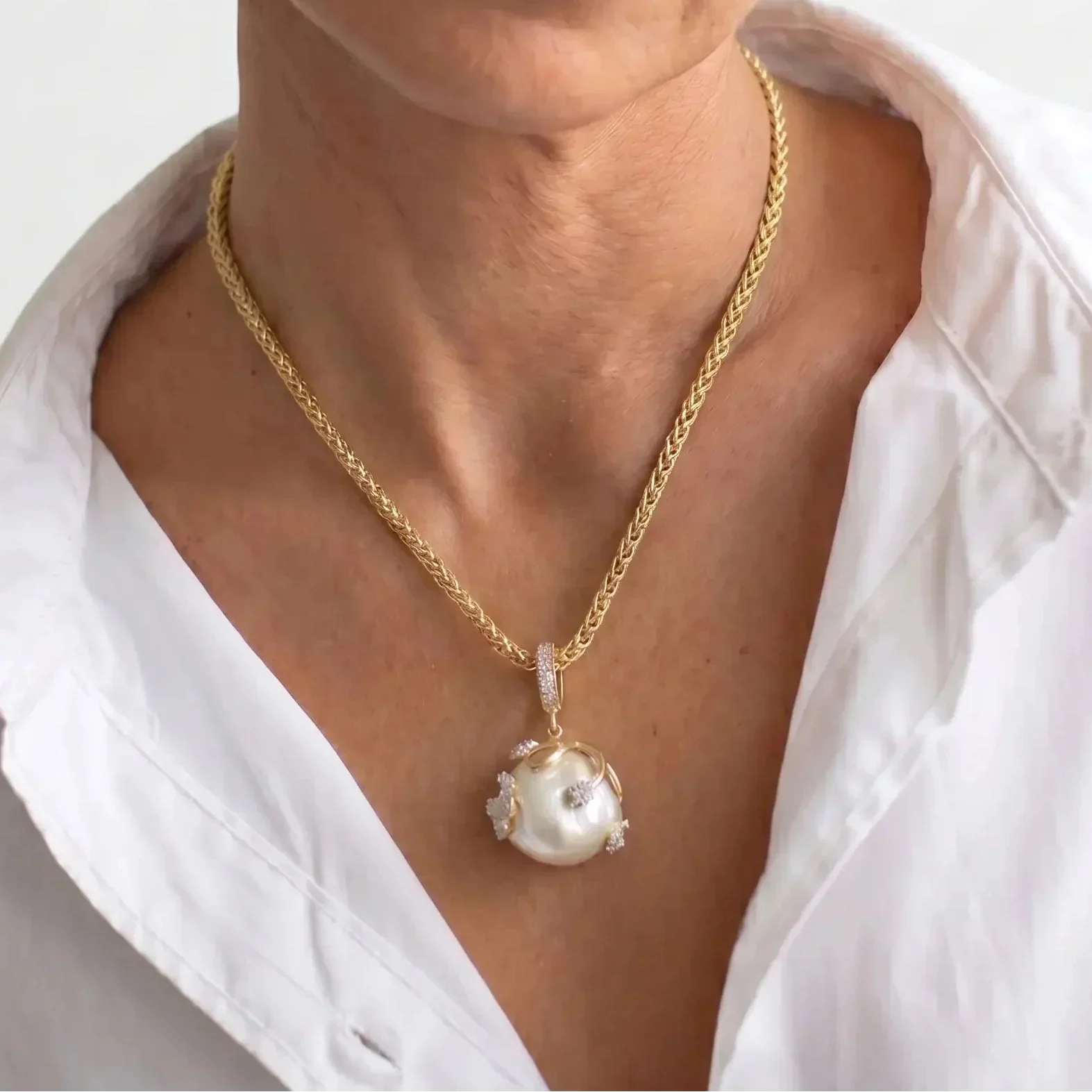 Collier Wildflower Helmi Kruunu